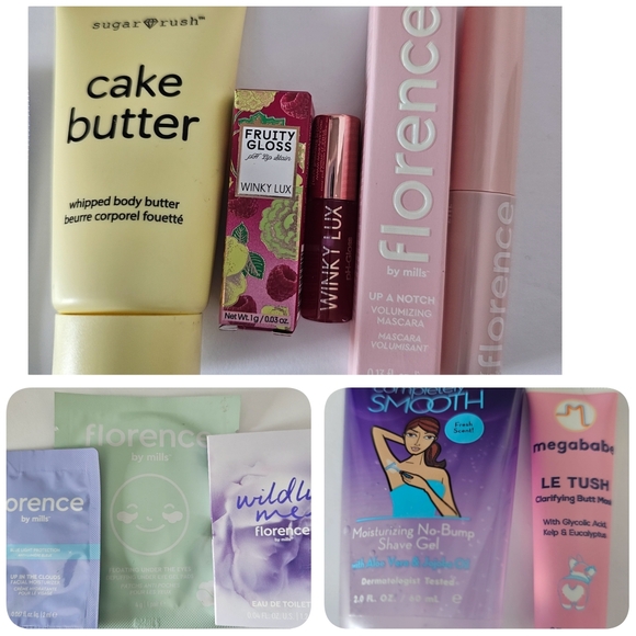 Kate Spade Pajamas XL"All Dolled Up"+ Pink Bag-Skin Care/Makeup. Gift Mom Day! - Picture 12 of 16